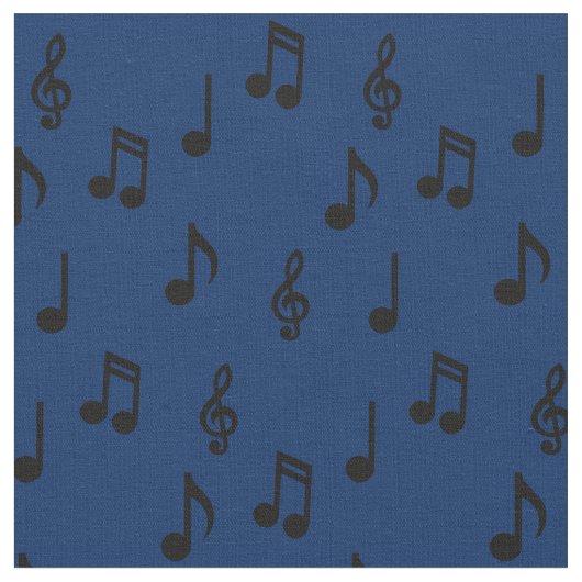 Tissu Notes musicales Cute Musicien enseignant (Fermer)