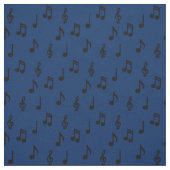 Tissu Notes musicales Cute Musicien enseignant (Échantillon)