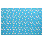 Tissu Notes musicales de Guitare Lines (Fat Quarter)
