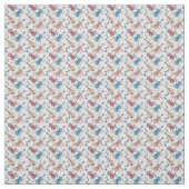 Tissu Notes musicales de violons à la ligne (Échantillon)