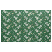 Tissu Notes musicales de violons à la ligne (Fat Quarter)