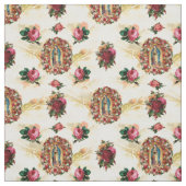 Tissu Notre-Dame de Guadalue Rose Potpourri (Échantillon)