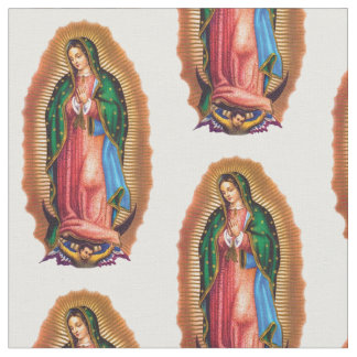Tissu Notre-Dame de Guadalupe Vierge Mexicaine Marie Sai