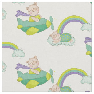 Tissu Nounours adorables