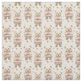 Tissu Nounours & Coeurs (Échantillon)