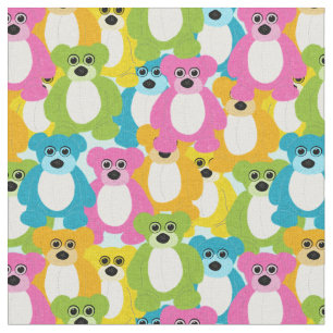 Tissu nounours en Rainbow Colors Enfants et bébé