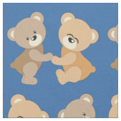 Tissu Nounours mignon (Fermer)