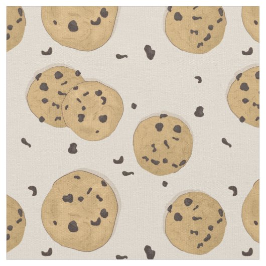 Tissu Nourriture de cookie (Fermer)