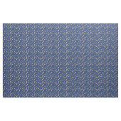 Tissu Nourriture marine Bleue (Yard)