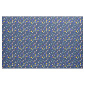 Tissu Nourriture marine Bleue (Fat Quarter)