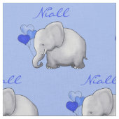 Tissu Nourriture pour bébé éléphant personnalisée (Fermer)