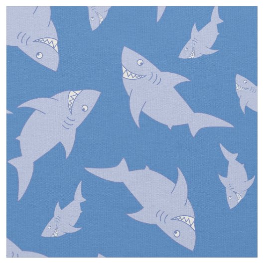 Tissu Nourriture pour bébé requin Décor mignon (Fermer)