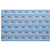 Tissu Nous aimons l'Amérique (Fat Quarter)