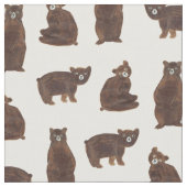 Tissu Nous sommes des ours (Fermer)