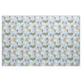 Tissu nuages ange cherubs (Fat Quarter)