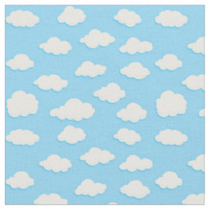 Tissu - Nuages dans le ciel