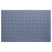 Tissu Nuages texturés sur bleu foncé (Yard)