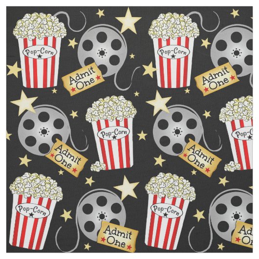 Tissu Nuit de cinéma VIP (Échantillon)