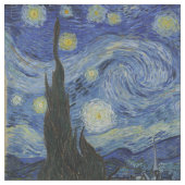 Tissu Nuit Van Gogh Starry (Fermer)
