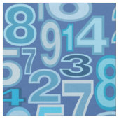 Tissu Number pattern (Fermer)