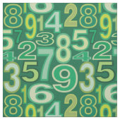 Tissu Number pattern (Échantillon)