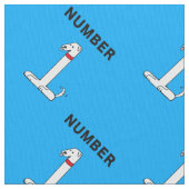 Tissu Numéro un chien (fermé)