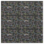 Tissu Nurse Tools Black  (Échantillon)