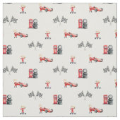 Tissu Nurserie garçon de formule de course f1 (Échantillon)