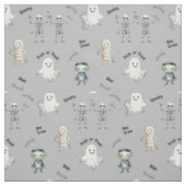 Tissu Nursery fantôme Halloween effrayant (Échantillon)