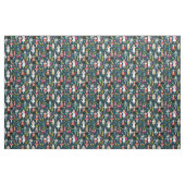 Tissu Nutcracker Ballet bleu marine (Fat Quarter)