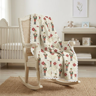 Tissu Nutcracker de Noël Coloré Vintage MH26