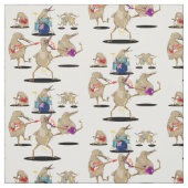 Tissu NZ Music Kiwi (Échantillon)