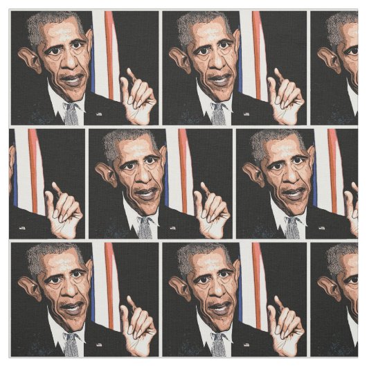 Tissu Obama (Échantillon)