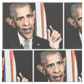Tissu Obama (Détail)