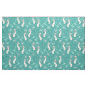 Tissu Objets de collection kitsch - Chats siamois (Fat Quarter)