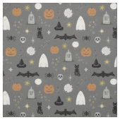 Tissu Objets effrayants - Ardoise, Rouille, Charbon, Tis (Échantillon)