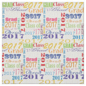 Tissu Obtention du diplôme 2017 (Échantillon)