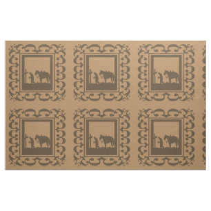 Tissu occidental 9" de conception de prière de