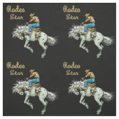 Tissu occidental de cavalier de Bronc de cowboy de (Échantillon)
