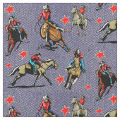 Tissu occidental de conception de chevaux (Fermer)