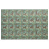 Tissu occidental de conception de prière de cowboy (Fat Quarter)