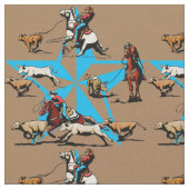 Tissu occidental Roping Roping de rodéo de veau (Fermer)