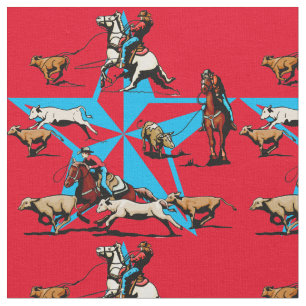 Tissu occidental Roping Roping de rodéo de veau
