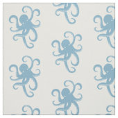 Tissu Octopus bleu (Échantillon)