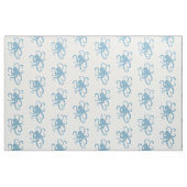 Tissu Octopus bleu (Fat Quarter)