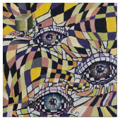 Tissu Oculus rétro moderne 80s 90s (Fermer)