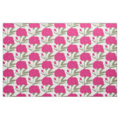 Tissu Oeillets roses (Fat Quarter)