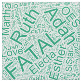 Tissu OES Collage vert (fermé)