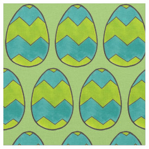 Tissu Oeufs de chasse de Pâques peints Oeufs de chasse b