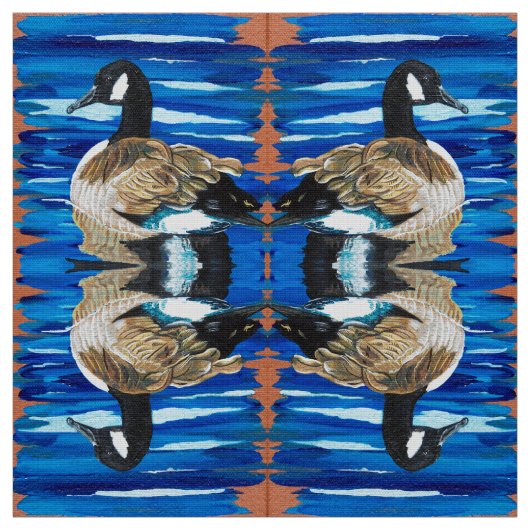 Tissu Oie du Canada (Échantillon)